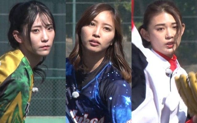 OL左腕が頂点に！　100キロ超えが3人、話題の“野球女子”がスピードガン対決