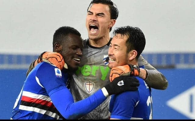 吉田麻也の同僚、サンプドリアGKアウデーロが2026年まで契約延長