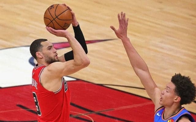 球宴初出場を飾ったザック・ラヴィーンがブルズの選手としてジョーダン以来の快挙達成