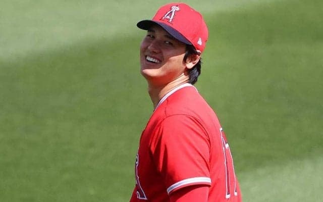 【MLB】大谷翔平を激写　腕が“消えた”フォロースルーに米反響「捕手側からの写真良いね」