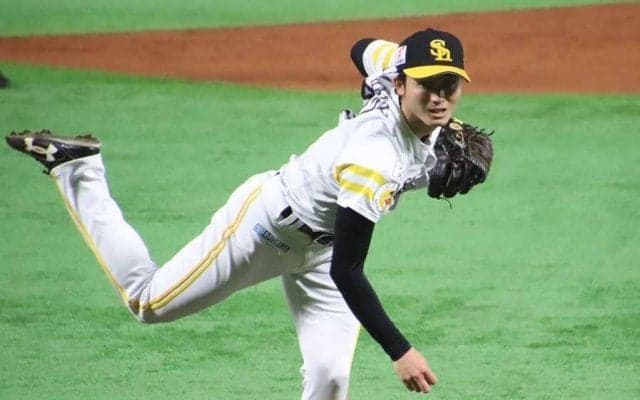 鷹・高橋純、“逆転開幕1軍”へアピール　514日ぶり1軍登板で最速151キロ