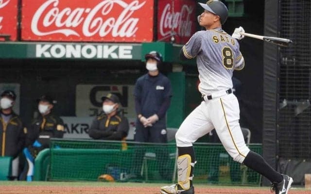 10戦6発の阪神ドラ1佐藤輝　シーズンに換算すると…驚愕の86本ペース
