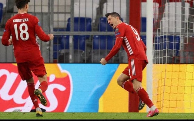 隙なしバイエルン、ラツィオに連勝で難なく8強入り《CL》