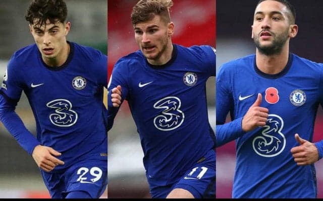 ハヴァーツ→ヴェルナー→ツィエク　総額200億円超えの3トップが繋いだゴールにファンも歓喜「このために獲得した」