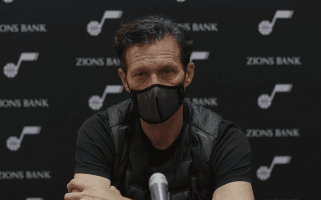 クイン・スナイダーHC（ジャズ）、コロナ禍の苦難を語る - 「ジムの空気を吸う（smell the gym）」ことができない