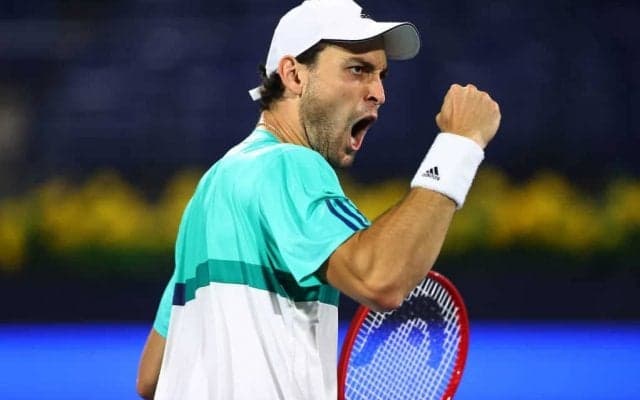 ルブレフのATP500での連勝は23でストップ。今季彗星の如く現れたカラツェフが止めた！