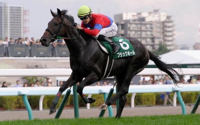 ブラックホールが競走馬登録抹消