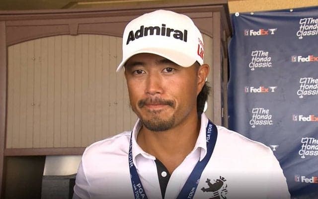 小平智、決勝ラウンドは「思い切りの良いゴルフをしてベアーズトラップを攻略したい」
