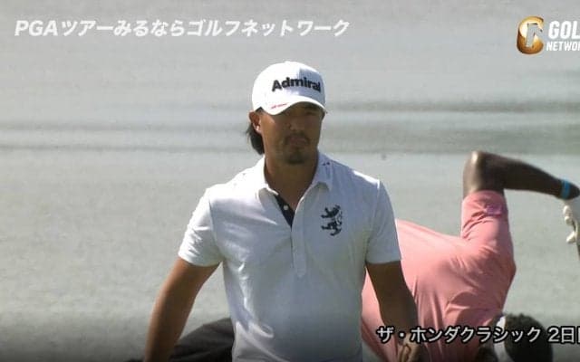 【動画】小平智、通算1オーバー58位タイで決勝ラウンド進出