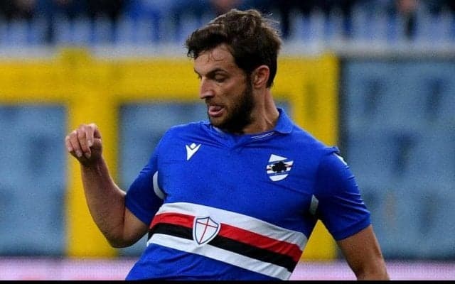 超至近距離ボレーでニアポストをぶち抜く！吉田の同僚DFのサンプドリア初ゴール/2020-21【ファースト・ゴールズ】