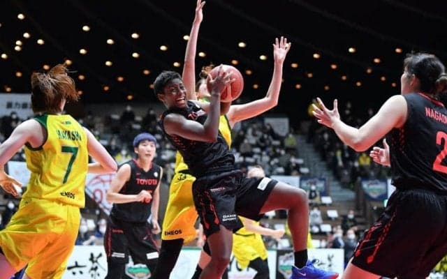 トヨタ自動車がWリーグファイナル第1戦を制す、ENEOSの猛追を浴びるも強靭なメンタルで序盤のリードを守りきる