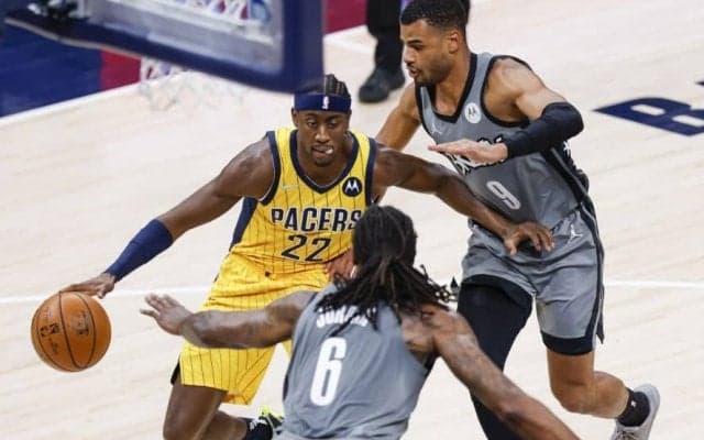 ペイサーズのキャリス・ルバート、病気からの復帰3試合目で古巣ネッツと対戦「個人的には時別な感情があった」