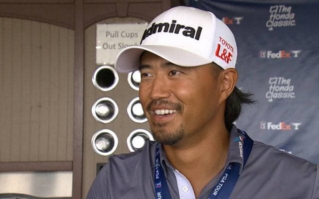 小平智は55位タイで最終Rへ、キャディと「笑いながらゴルフが出来ている」