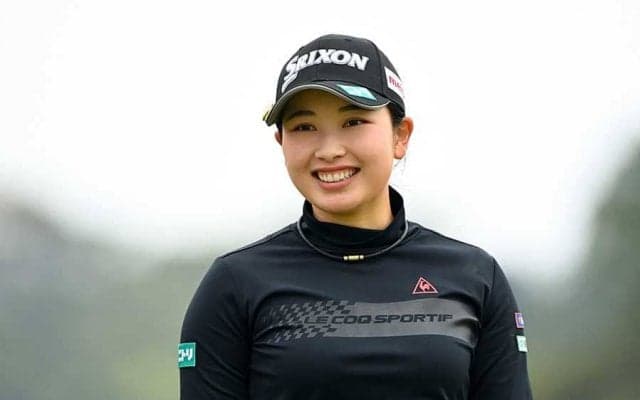 逆転3勝目小祝さくら「ご褒美は1個250円のLINEスタンプ」　“天然会見”一問一答