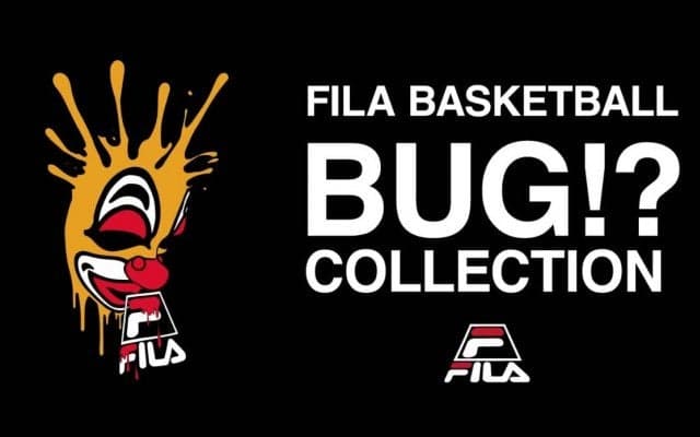 FILAとBUG⁉（フリースタイルバスケットボールパフォーマー）とのコラボコレクションが登場