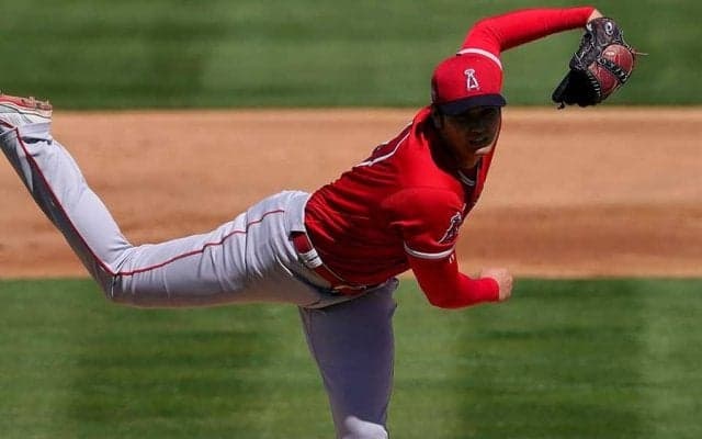 【MLB】大谷翔平、リアル二刀流で渡米後最速タイ163キロ　3回まで4奪三振2安打1失点