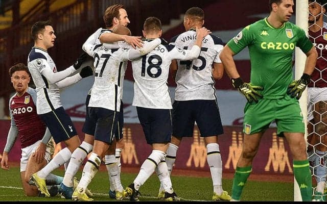 ヴィニシウスPL初弾にケインが得点ランクトップタイの17点目!　ビラに完勝のスパーズが見事なバウンスバックで6位浮上!《プレミアリーグ》