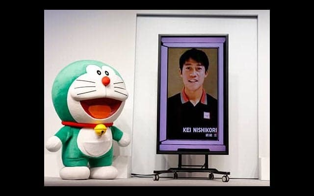  錦織「子ども達に夢と感動を」 