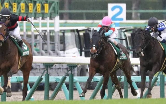 【フラワーC】ルーラーシップ産駒 ホウオウイクセルが重賞初制覇