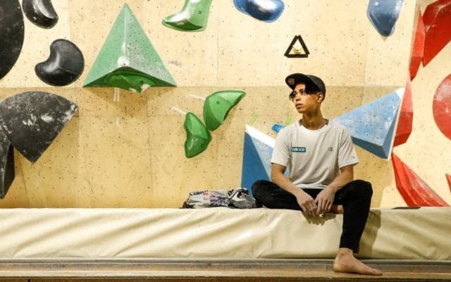 原田海　不安からの再出発。みんなのために、登る