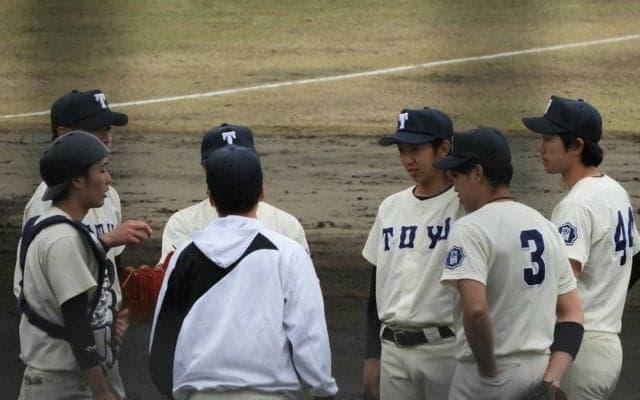 [準硬式野球]第63回関東地区大学準硬式野球選手権大会・準々決勝（記録、写真、コメント）