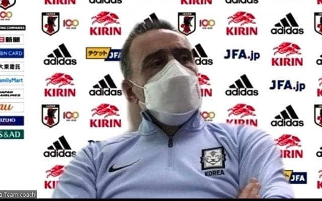 「非常に難しい相手であり、非常にレベルの高い戦いに」 韓国指揮官ベントが日本戦に意気込み