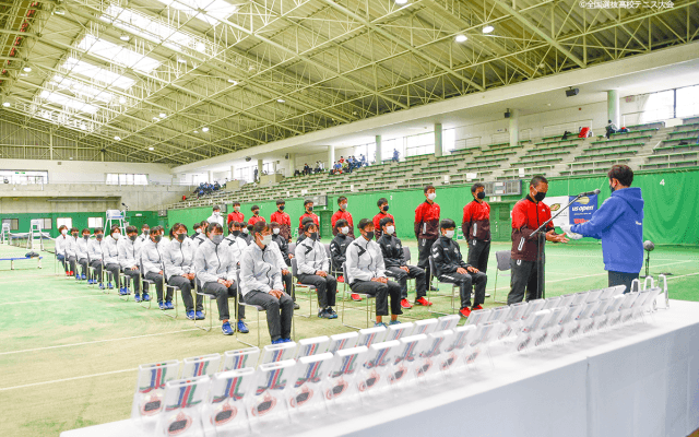 全国選抜高校テニス、団体戦は決勝進出校が決定、個人戦1・2回戦を実施！