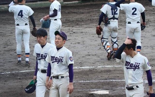 屈辱の３安打　法大に完封負け／関東地区大学選手権