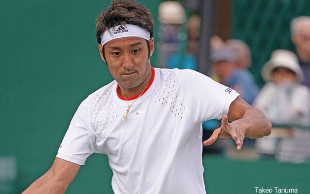 内山靖崇、初のATPマスターズ1000本戦で快勝!!　粘るカルーソを退ける[マイアミ・オープン]