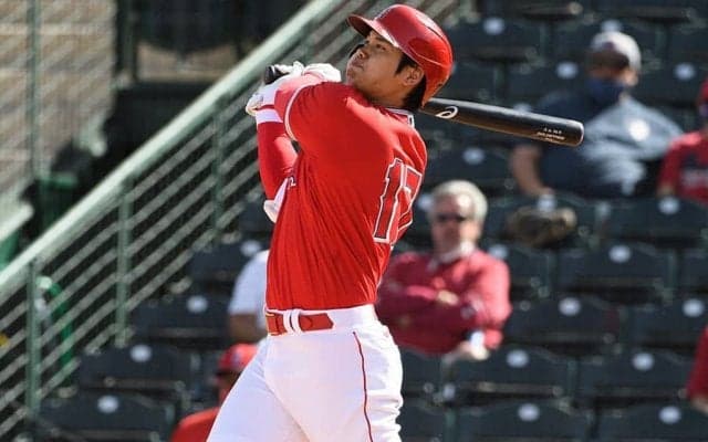 【MLB】大谷翔平、松井秀喜に並ぶOP戦日本人最多5号　打率.571でアリゾナ締め
