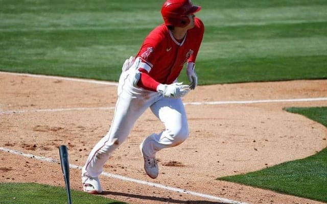 大谷翔平の“かちあげスイング”に米記者注目　角度42度の驚愕弾「MLBで昨季9本だけ」