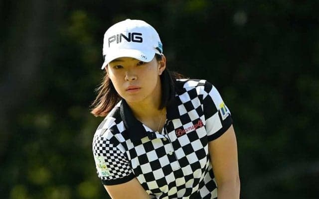 渋野日向子、渡米前ラスト試合で「69」発進　「どんな外し方しとんじゃ」も手応え