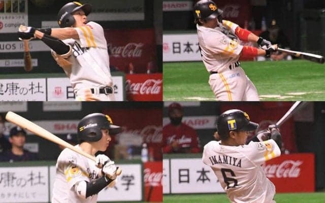 鷹、開幕戦5連勝で連覇へ好発進！　球団タイ開幕戦4発で苦手ロッテに快勝
