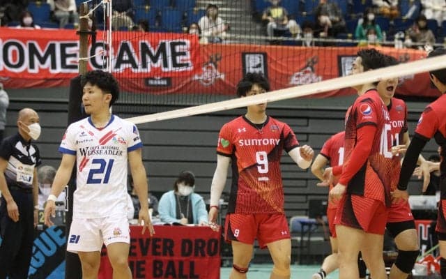 井口直紀(大分三好)がサントリー戦で見た先輩セッターの背中「追いつき,追い越せるように」