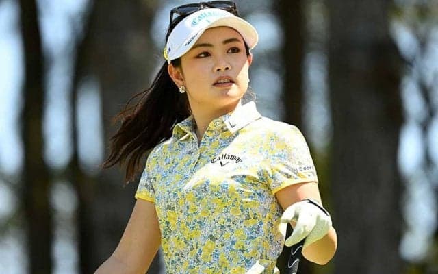 22歳河本結、コースレコード「63」で連覇へ王手「普通に見たら100点だと思います」