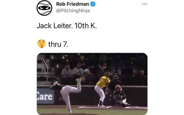 米ドラ1候補が怪物すぎる　2戦16回無安打＆26Kに現地記者「人間じゃない」「理解不能」