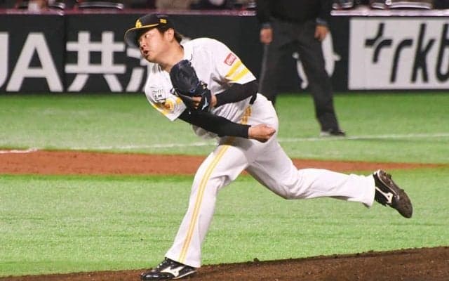 「球威が化物」「サイドで…」鷹津森、窮地救ったバットへし折る“魂の151キロ”