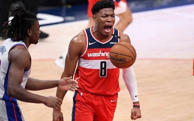 【NBA】「八村塁がハンマーを落とした」　203cm相手を弾き飛ばした“絶叫ダンク”に米興奮