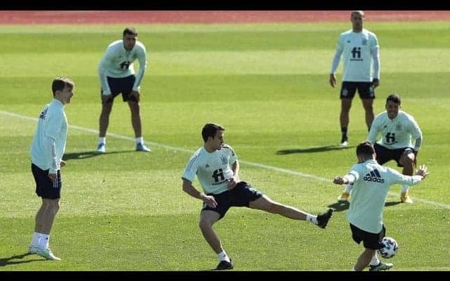 予想外の洗礼!? スペイン代表の試合前日練習が30分で打ち切りに...一体なぜ