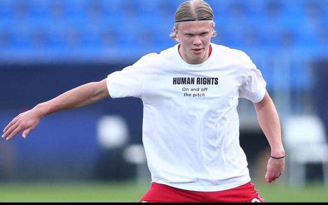 ノルウェー代表が再びカタールW杯の人権問題に抗議！「ノルウェー、ドイツ、次は？」