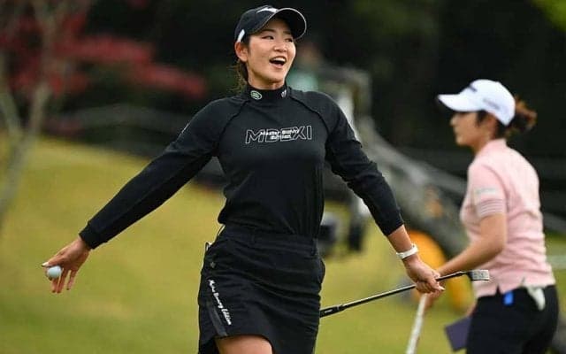 原英莉花、猛追で今年最高3位　リベンジの海外メジャーへ「不安より楽しみが大きい」