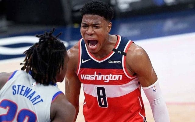 【NBA】八村塁の絶叫ダンクを真正面から撮影　“ド迫力アングル”に米衝撃「ゴジラァァァ」