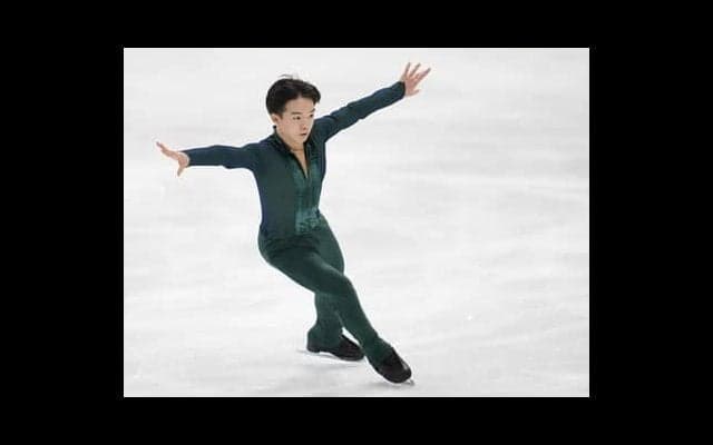 鍵山優真が見据える北京五輪金メダル。自己記録更新も「ミス悔しい」