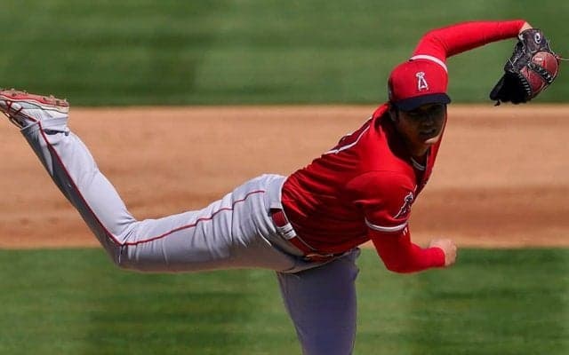【MLB】大谷翔平、初回無安打も3四球＆暴投で先制点献上　リアル二刀流で最速160キロ