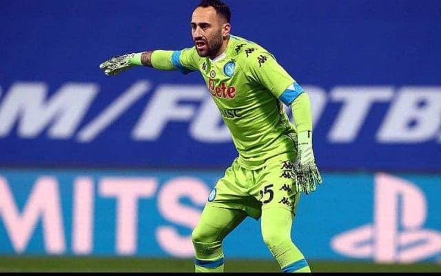 ナポリ守護神オスピナがトレーニング中に左手を負傷…次節クロトーネ戦を欠場