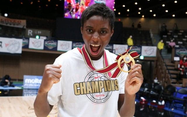 【バスケットボールで日本を元気に】「次はバスケットが日本を元気にする番だと思っていました」（馬瓜エブリン／トヨタ自動車）