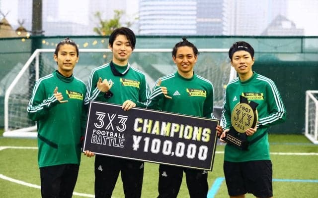 3分以内にとどめを刺せ！「3x3FOOTBALL BATTLE Vol.1」