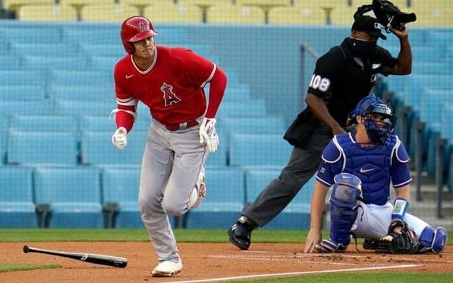 【MLB】大谷翔平、159km高速シンカー打ちに米記者注目「99マイルを投げ、打つ選手となった」