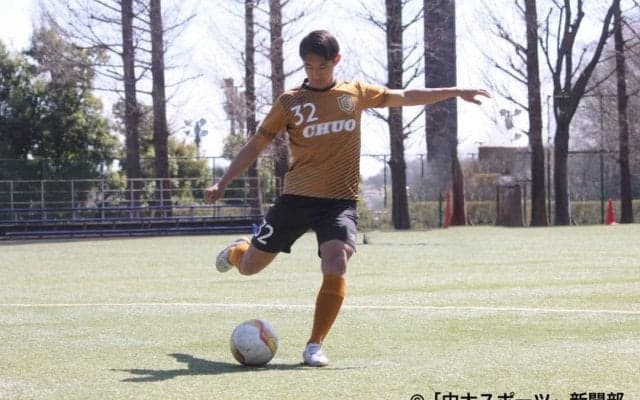 選手権王者加納、点取り屋としての爆発に期待。ー新入生取材・加納大