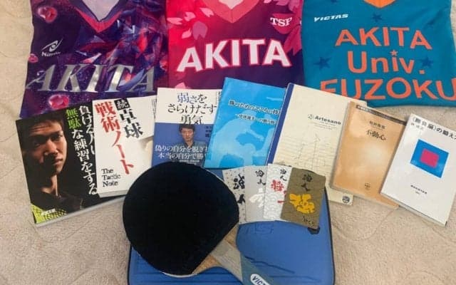 米田裕哉（秋田高）の用具紹介｜俺の卓球ギア#100